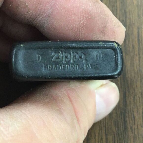 Zippo, vintage navy dock style, USS McDaniels, fast frigate, 1084 light use - Picture 5 of 7